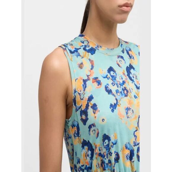 ULLA JOHNSON Irina Floral Maxi Dress in Morning Dew NWT Size Large - Picture 3 of 10